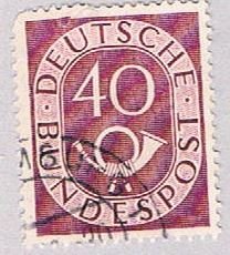 Germany 680 Used Post Horn 1951 (BP49437)