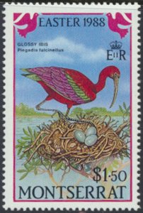 Montserrat  SC# 674 MNH   Birds  Easter 1988   see details & scans