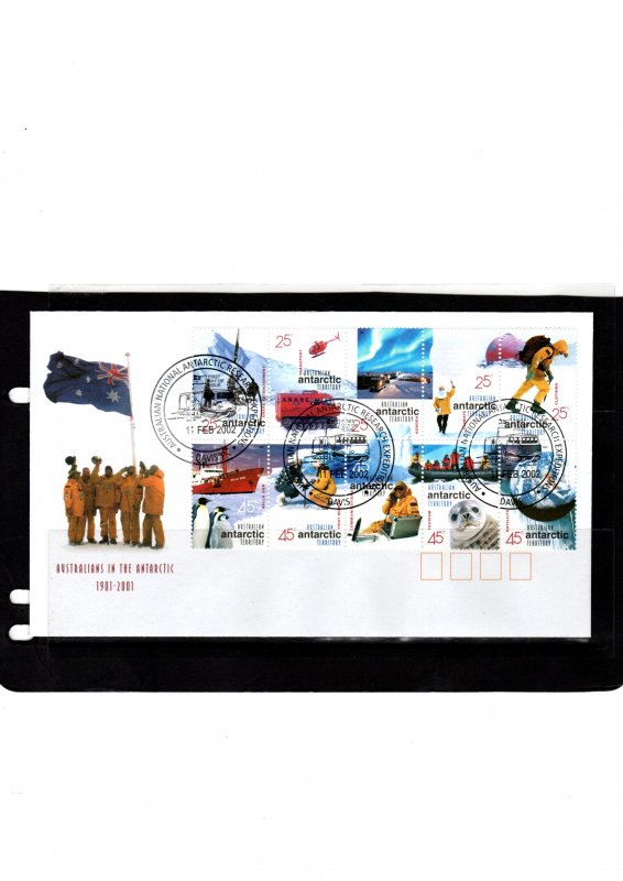 AAT 2001 Australians in Antarctica FDC