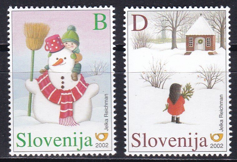 Slovenia, Christmas MNH / 2002