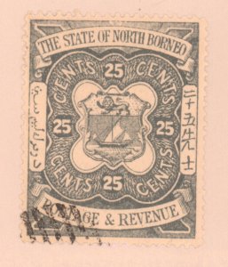 North Borneo, Scott #68, cto