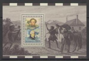 AUSTRALIA SGMS1304 1991 EXPLORATION OF WESTERN AUSTRALIA MNH