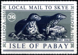 1965 Cinderella Isle Of Pabay Local Mail To Skye Europa Souvenir Sheetlet MNH