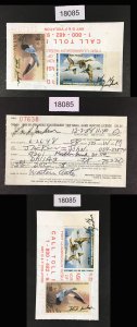 US STAMPS # RW55 HUNTING LICENCE DUCK USED $ LOT #18085