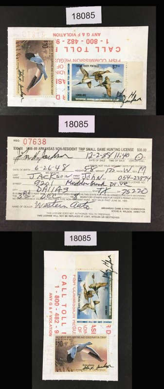 US STAMPS # RW55 HUNTING LICENCE DUCK USED $ LOT #18085