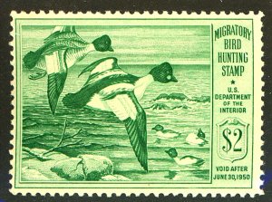 U.S. #RW16 MINT OG NH