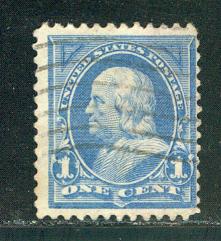 United States Scott # 264, used