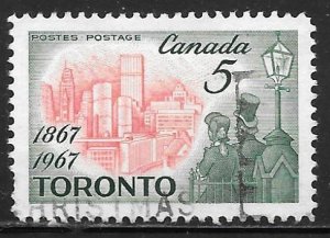 Canada 475i: 5c People of 1867 and Toronto 1967, used, VF