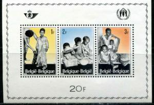 Belgiium SC# B806 Refugees mini-sheet MNH