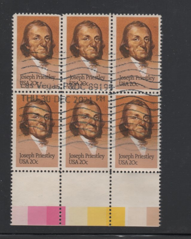 Scott#  2038   used  Block of 6