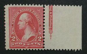 MOMEN: US STAMPS #267 MINT OG NH LOT #35176