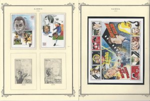 Gambia Collection 1994-1996 on Scott Specialty Pages, Mint NH Sets & Sheets