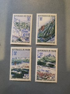 Stamps Niger Scott #190-3 never hinged