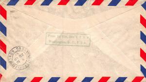 1937, First Trans-Pacific Flight Cover, Philippines to Hong Kong