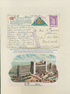 Panama Airmail Covers & Card x 10 (KR 910) 