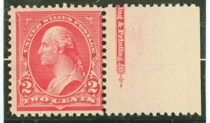 United States #279B Mint (NH) Single