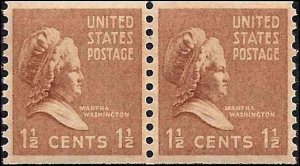 840 Mint,OG,NH... Pair... PSE Graded 95 XF-Superb... SMQ $95.00