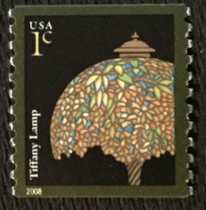 US #3758A MNH Coil Single Tiffany Lamp SCV $.25
