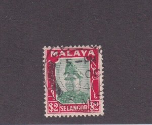 Selangor Scott # 73 VF used neat cancel cv $ 40 ! see pic !