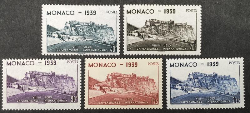 Monaco 177-181 mlh university games 1939