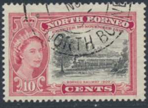 North Borneo  SG 387  SC#  276  Used  Railway see details & scans