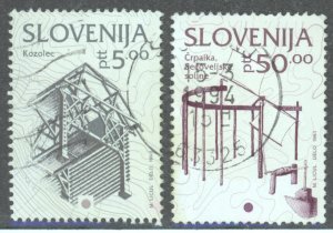 Slovenia, Scott #155,63, Used