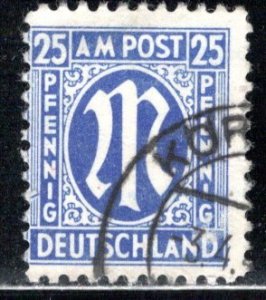 Germany AM Post Scott # 3N13, used