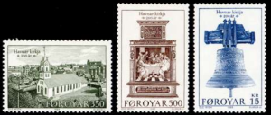 STAMP STATION PERTH Faroe Islands #186-188 Fa181-183 MNH CV$6.25