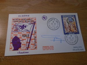 Algeria  #  388     Scouting  FDC