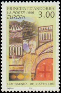 Andorra French Administration #468, Complete Set, 1996, Europa, Never Hinged