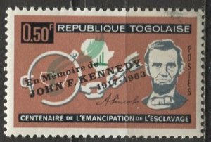 Togo; 1964: Sc. # 473; MH Single Stamp