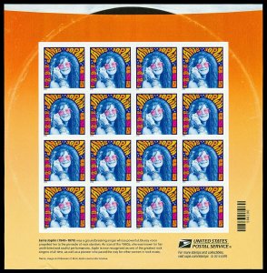 Scott 4916 Forever Janis Joplin Mint Sheet of 16 VF NH Face $12.48 Cat $24