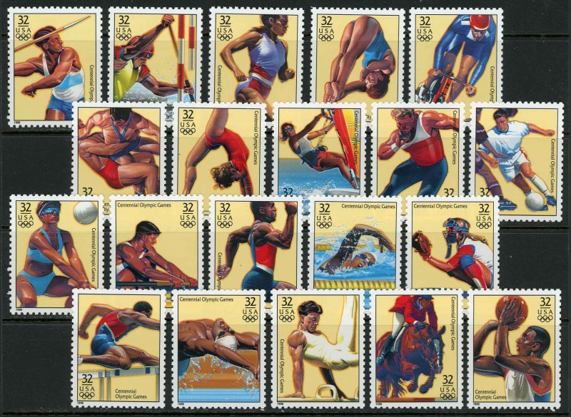 USA 3068 a-t Mint (NH) Complete Set