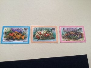 Tuvalu mint never hinged specimen stamps Ref 50079