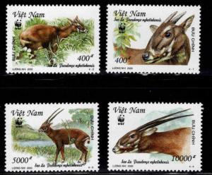 United Viet Nam Scott 2966-2969 Perforate WWF stamp set