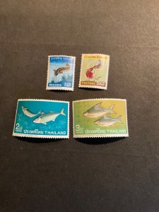 Stamps Thailand Scott #464-7 hinged