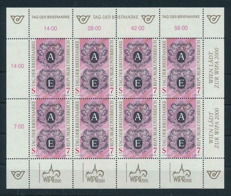 [98600] Austria Österreich 1997 Stamp Day Miniature Sheet MNH