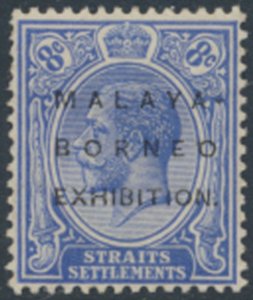 Straits Settlements    SC# 157d   MVLH  Opt Exhibition   see details & scans