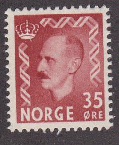 Norway # 346, Mint, Hinged, 1/2 Cat.