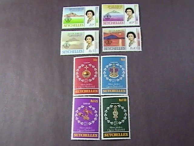 SEYCHELLES # 380-387-MINT/NEVER HINGED----COMPLETE SET----1977