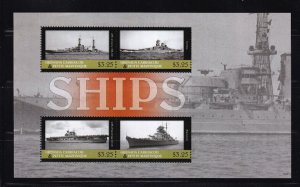 LI06 Grenada Carriacou & Petite Martinique Ships mint souvenir sheet