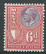 Malta SG 202 Mint Very Light Hinge