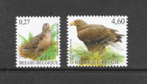 BIRDS - BELGIUM #2346-47 MNH