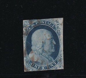 9 VF  used neat face free cancel with nice color cv $ 95 ! see pic !