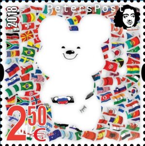 Finland 2018 Olympic games in Pyeongchang Olympics Peterspost stamp MNH