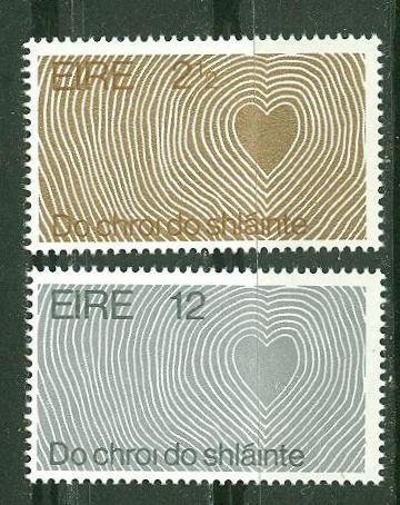 Ireland # 314-15 World Health Day   (2)  Mint NH