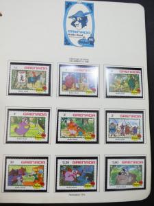 EDW1949SELL : GRENADA Beautiful collection of VF MNH Disney sets, S/s & Shtlts