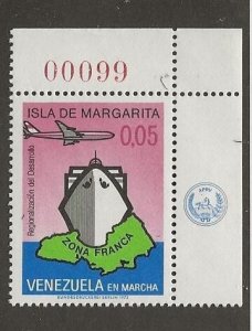 VENEZUELA  SC # 1041     MNH