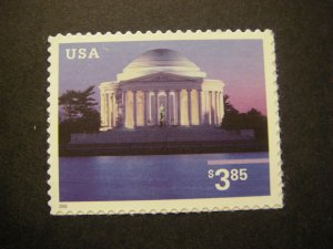 Scott 3647, $3.85 Jefferson Memorial, MNH Priority single