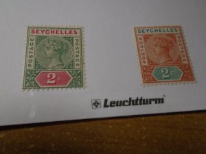 Seychelles  # 1a-2  MH